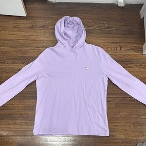 OVO “Pale Purple” Hoodie with Embroidered Logo